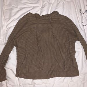 Urban Outfitters Army Green Hooded Sweater
